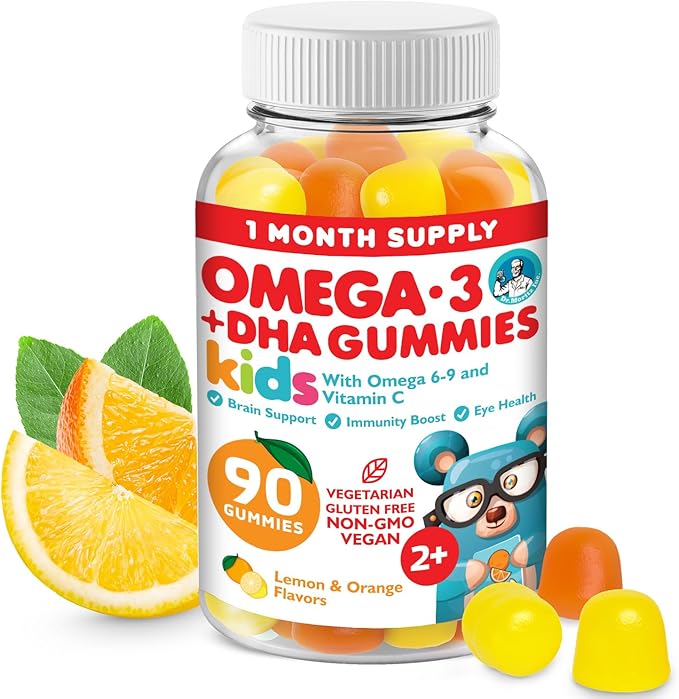 Gomitas Omega 3 Veganas Niños